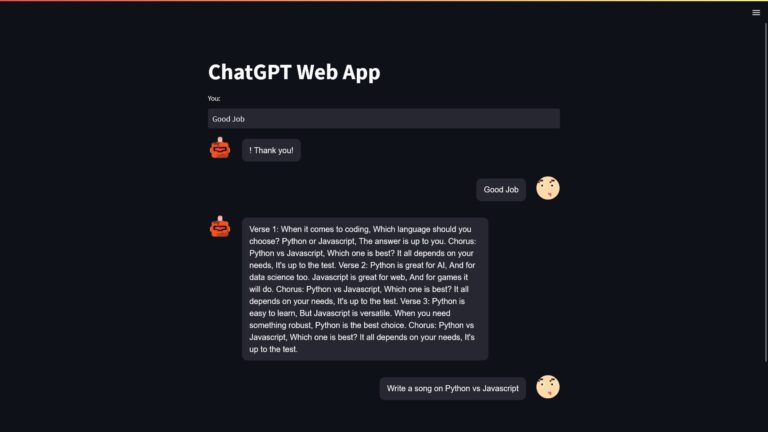 How to Create A Chat GPT-3 Web app with Streamlit in Python - Dragon Forest