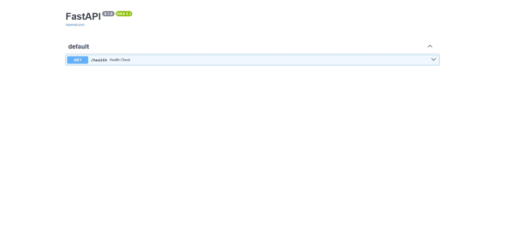 MCP server on AWS ECS
